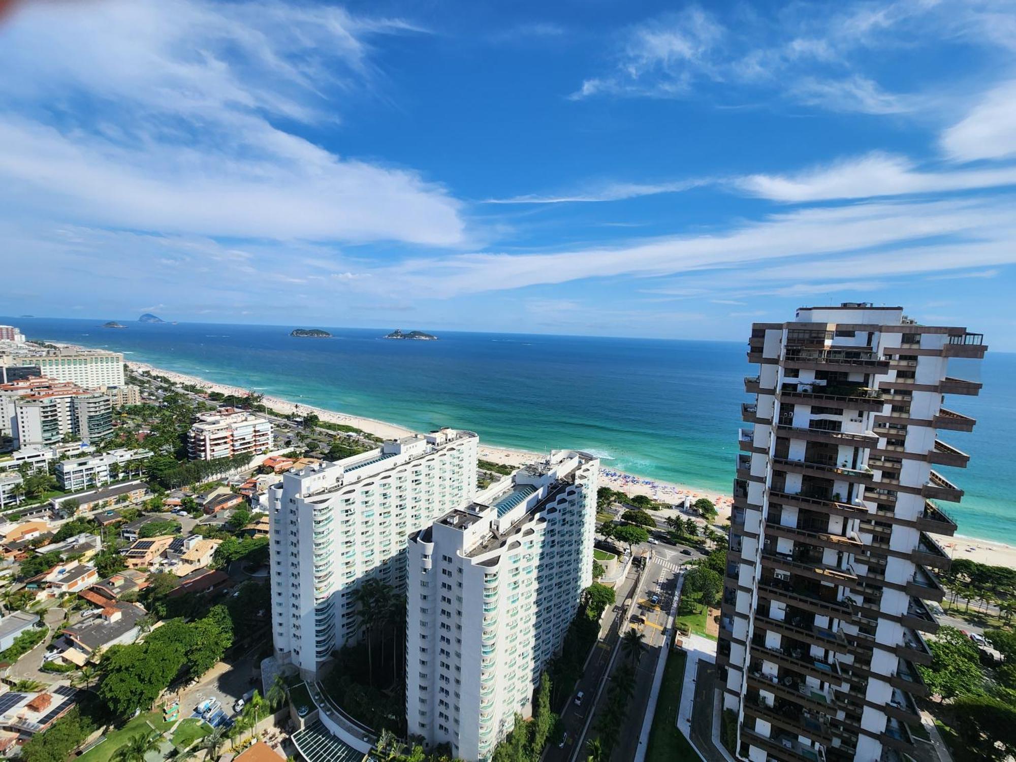 Apartamento Barramares Flat - Condominio Em Frente A Praia Da Barra Da Tijuca Рио де Жанейро Екстериор снимка
